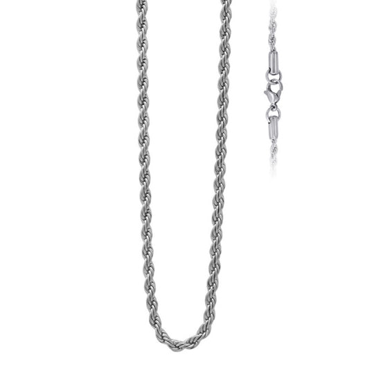 Stainless Steel 1.5mm Rope Chain 24"