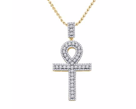 Ankh Cross Charm Pendant