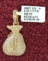 Money Bag Pendant