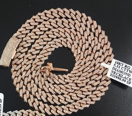 Diamond Cuban Necklace