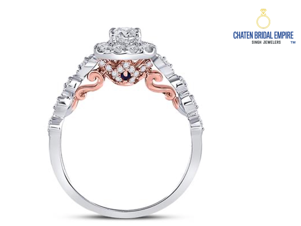 Solitaire Diamond Bridal Engagement Ring