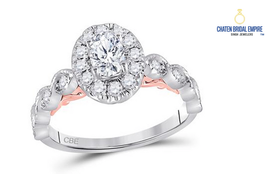 Oval Cut Bridal Engagement Ring