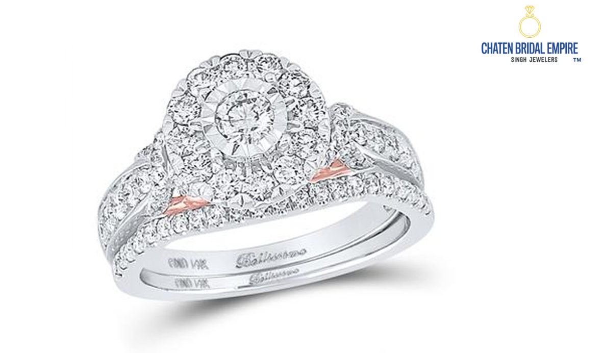 14K Bellissimo Wedding Ring Set