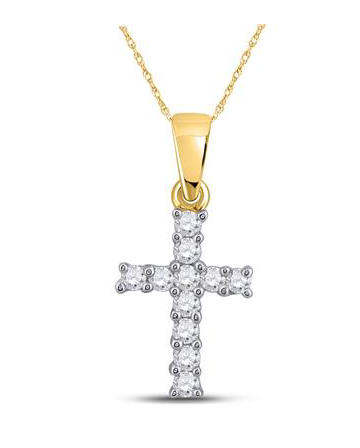 14k Cross Pendant