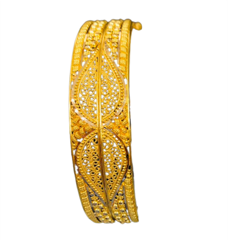 22K 2-Piece Bangles
