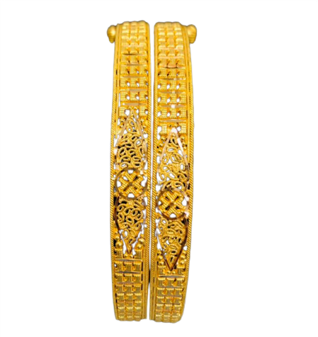 22K Diamond Cut Bangles