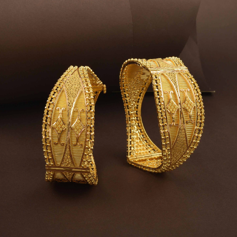 22K Screwable Bangles