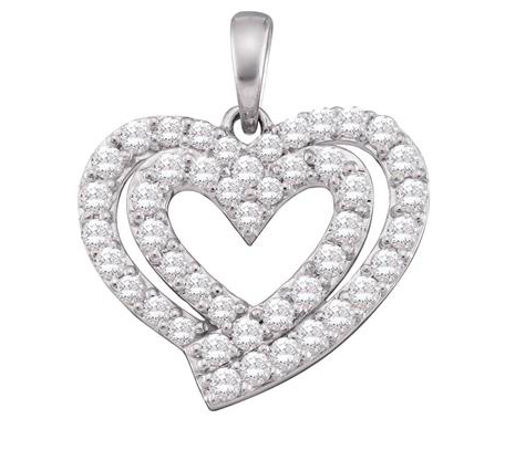 10K Heart Pendant