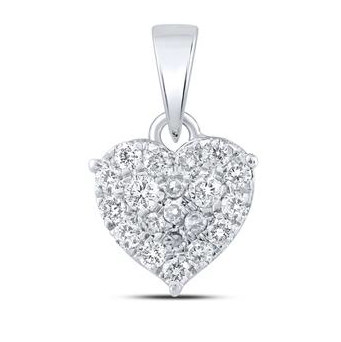 10K Heart Pendant