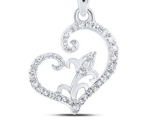 10K Heart Pendant