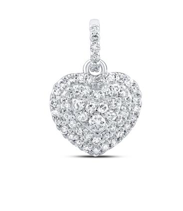 10K Heart Pendant