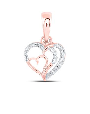 10K Forever Heart Pendant