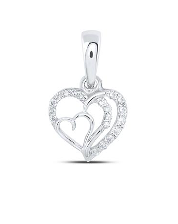10K Forever Heart Pendant