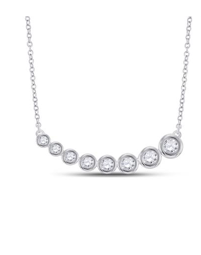 10K Journey Diamond Necklace