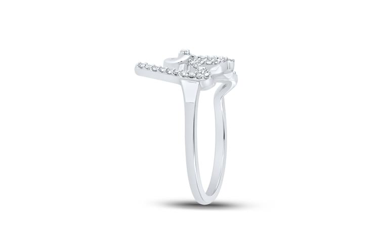 10K LOVE Diamond Ring