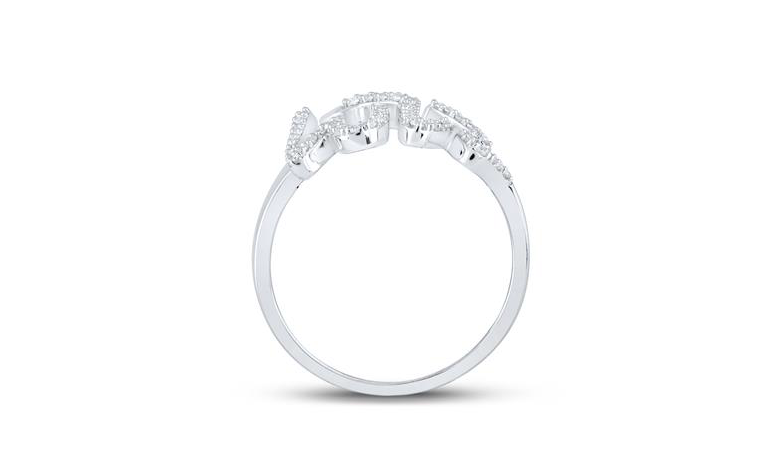 10K LOVE Diamond Ring