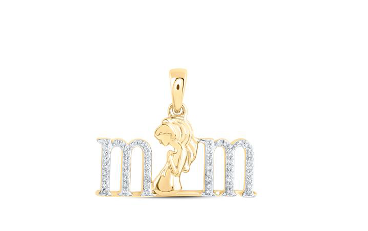 10K Expecting MOM Pendant