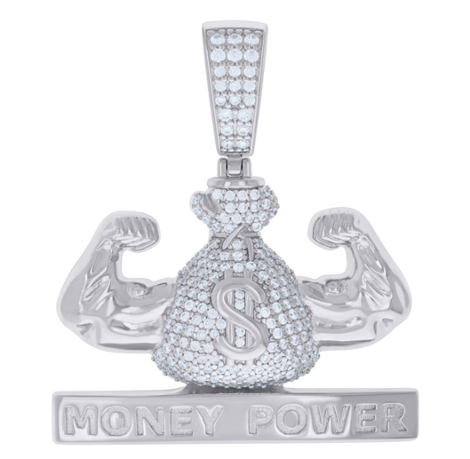 Sterling Silver Money Power Charm